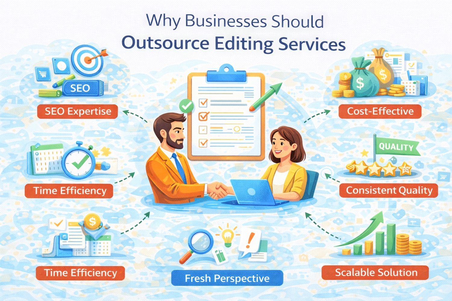 Why Businesses Should Outsource Editing Services