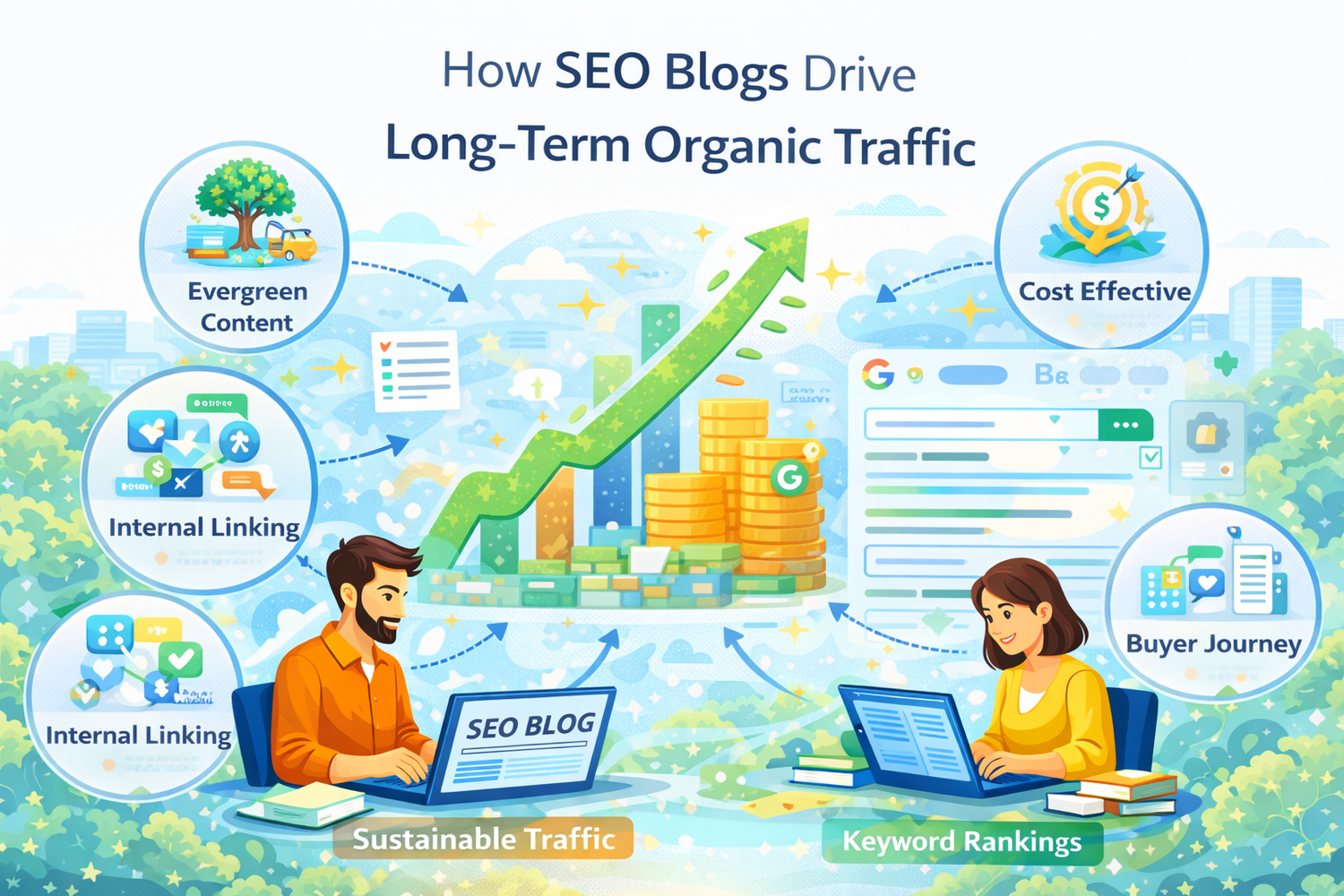 How SEO Blogs Drive Long-Term Organic Traffic