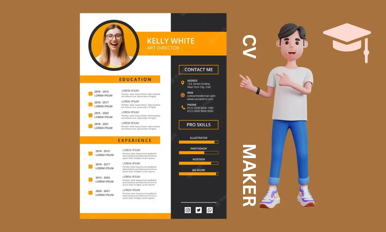 I will design clean, minimal and professional cv or resume