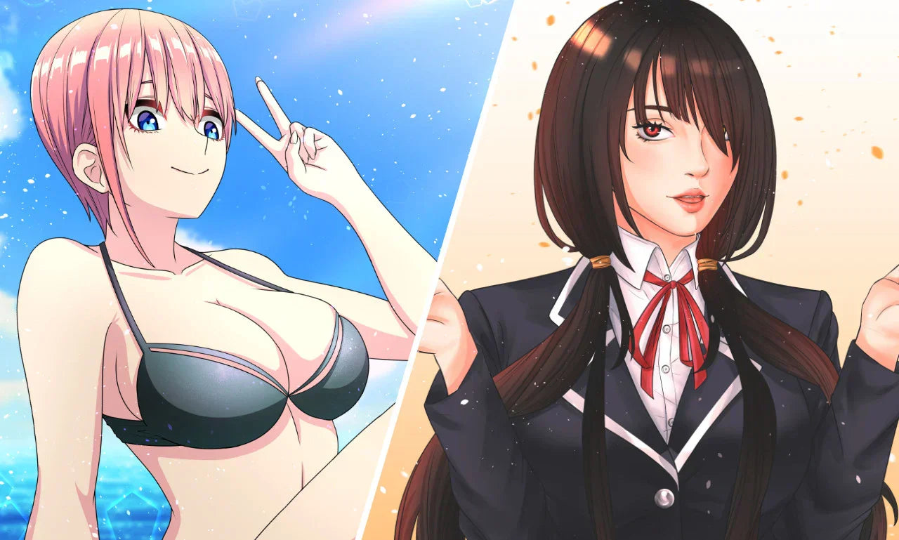 I will draw amazing anime illustration for you