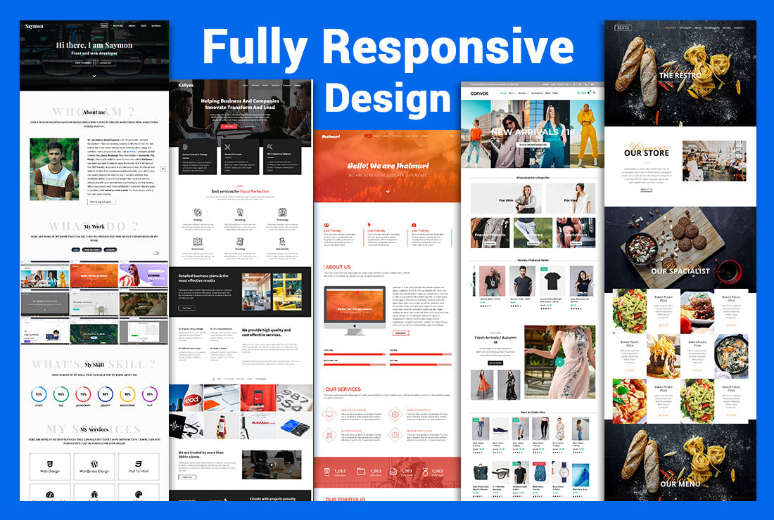 I will build react js next js website with tailwind css (1 page)