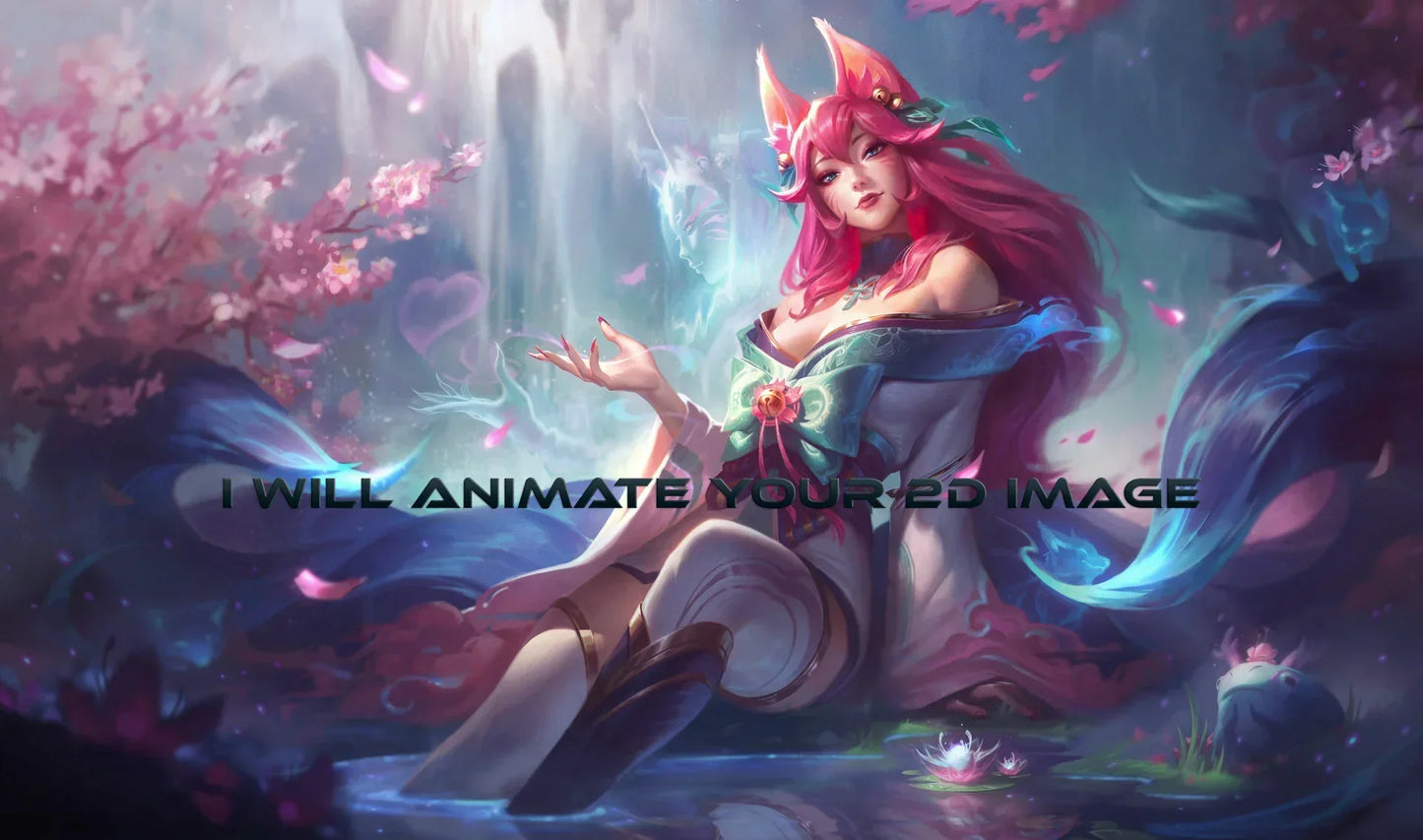 I will animate your 2d image, character, illustration and loop it-5-second running time