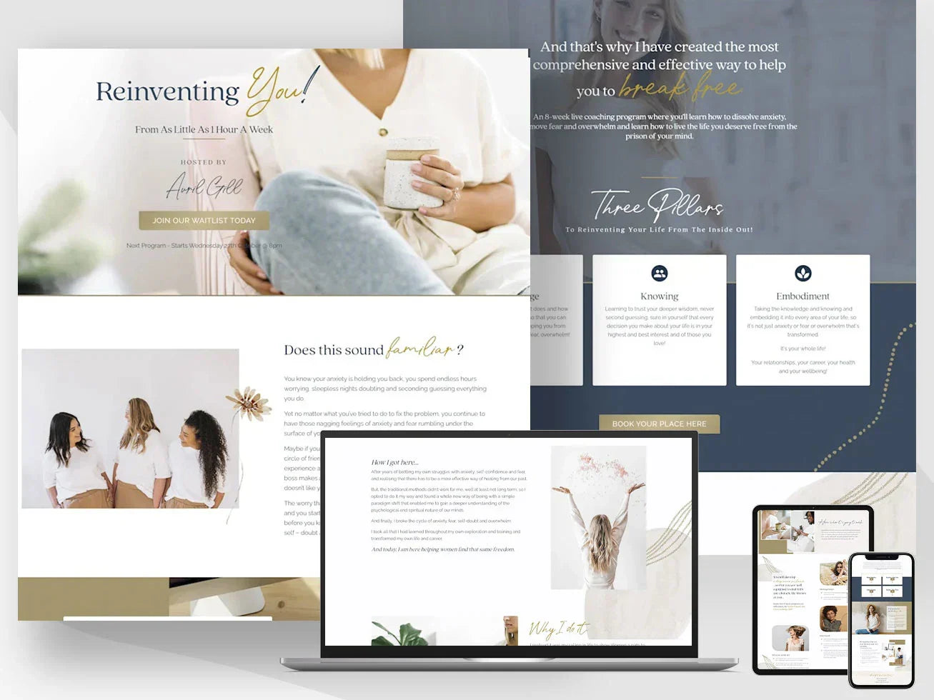 I will create a funnel in kajabi (2 pages)