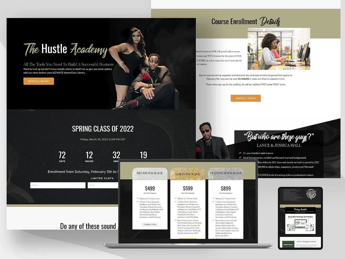 I will create a high converting unbounce landing page (1 page)