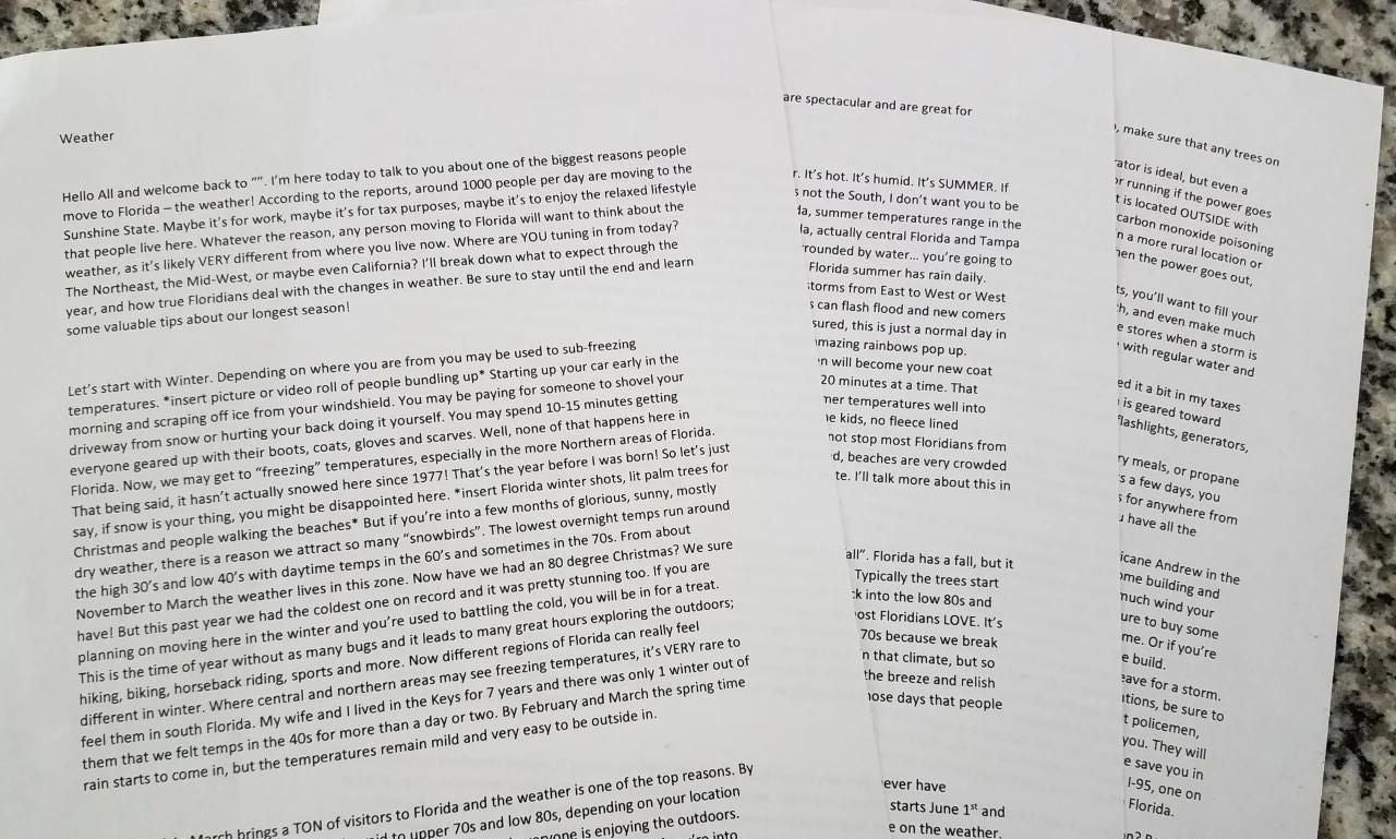 I will write you the perfect youtube script (upto 10 minutes of video script)