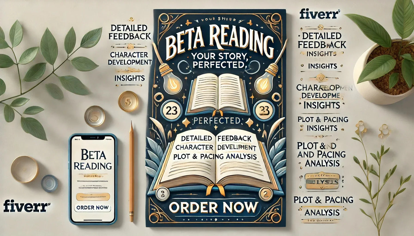 I will be your beta reader or alpha reader and give honest feedback for any writing