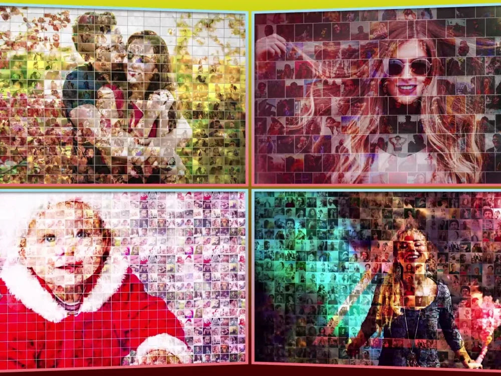 I will create slideshow dynamic photo slideshow promo video up to 50 photos