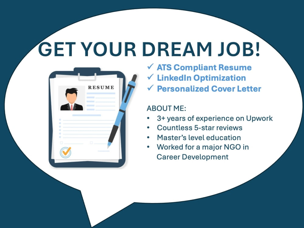 I will review, edit, and professionally rewrite your resume (Resume)