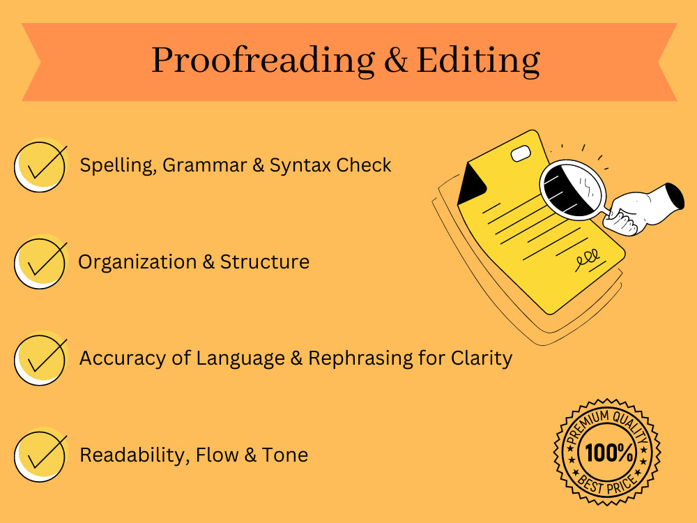 I will proofread and copyedit your blog post or article (upto 5000 words)