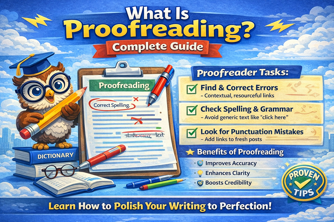 What Is Proofreading? Complete Guide