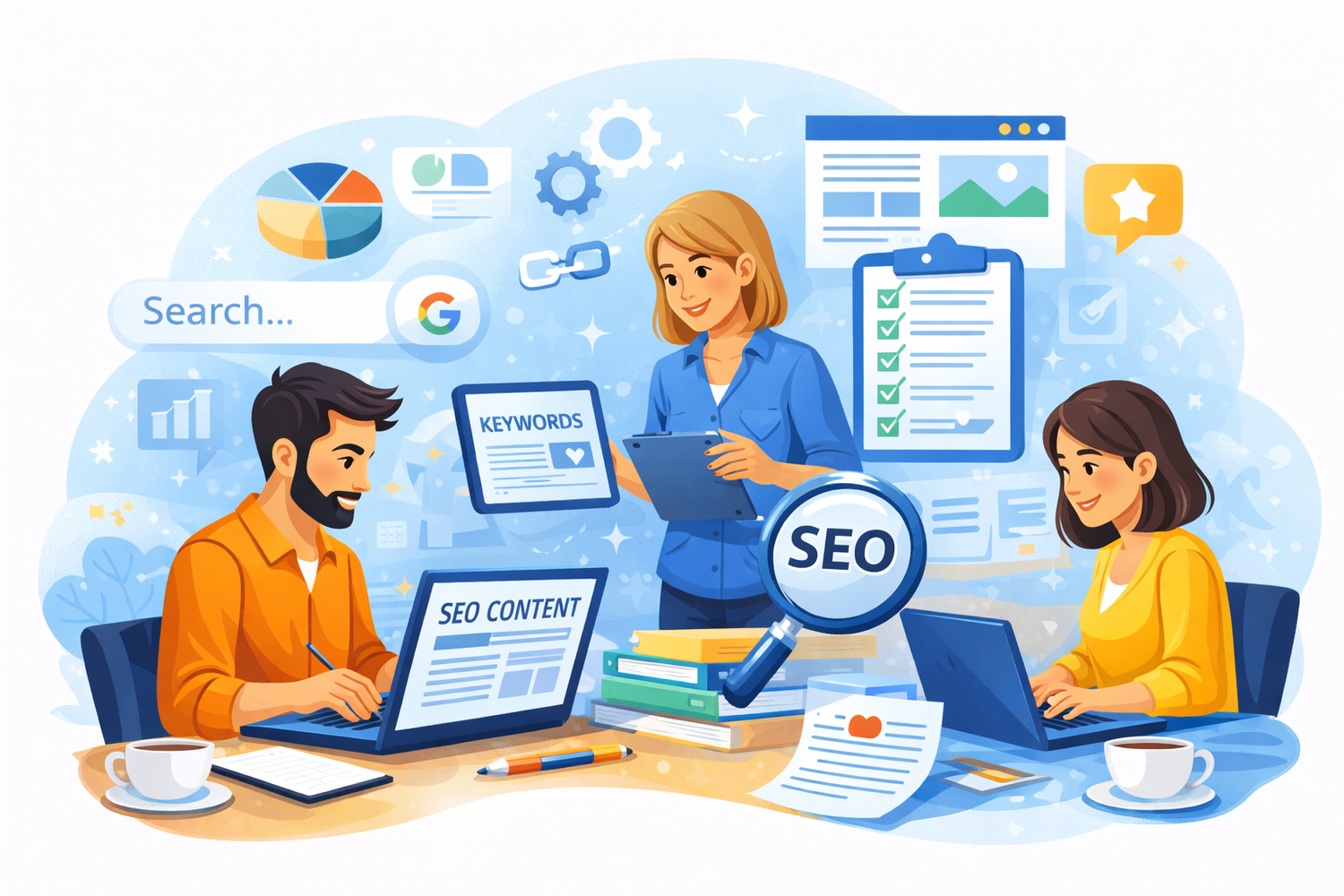 How Professional Writers Optimize Content for SEO