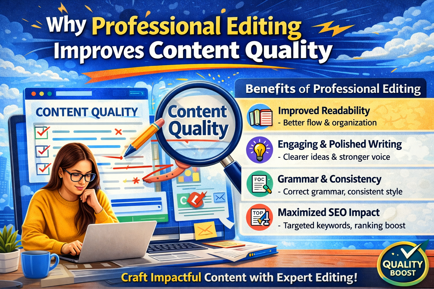 Why Professional Editing Improves Content Quality