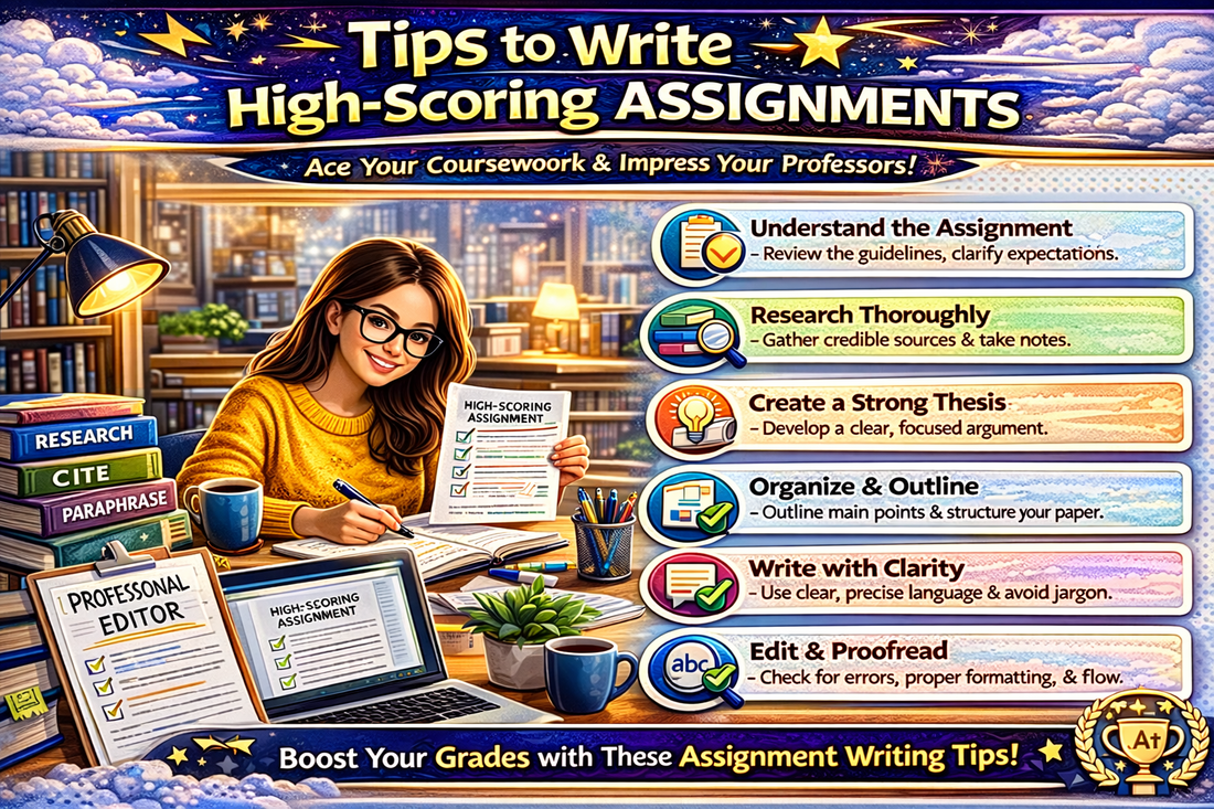 Tips to Write High-Scoring Assignments