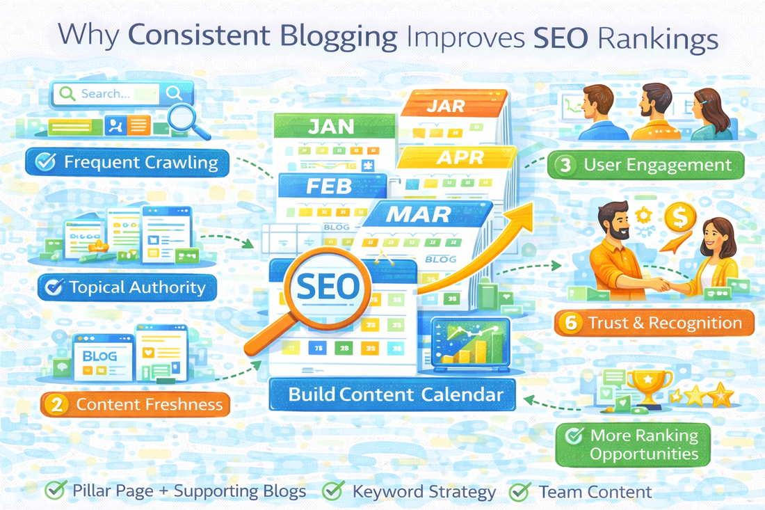 Why Consistent Blogging Improves SEO Rankings