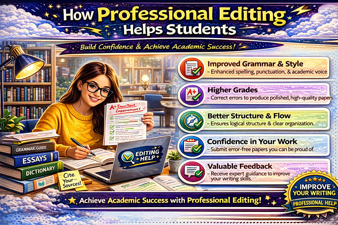 How Professional Editing Helps Students