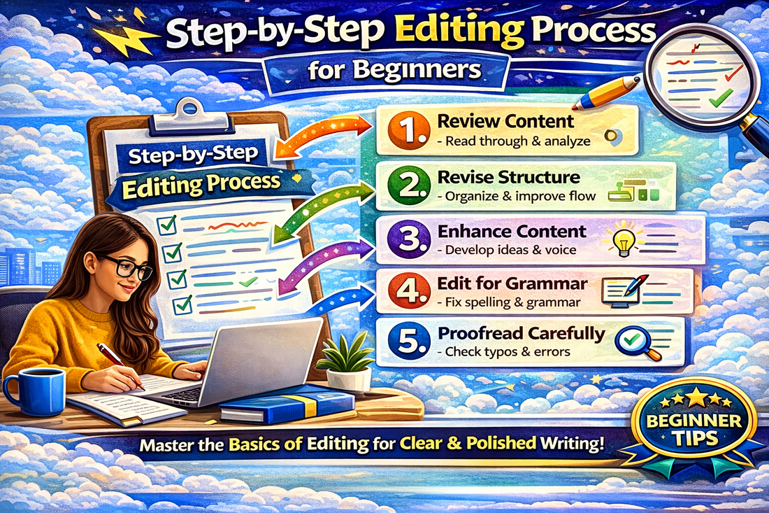 Step-by-Step Editing Process for Beginners