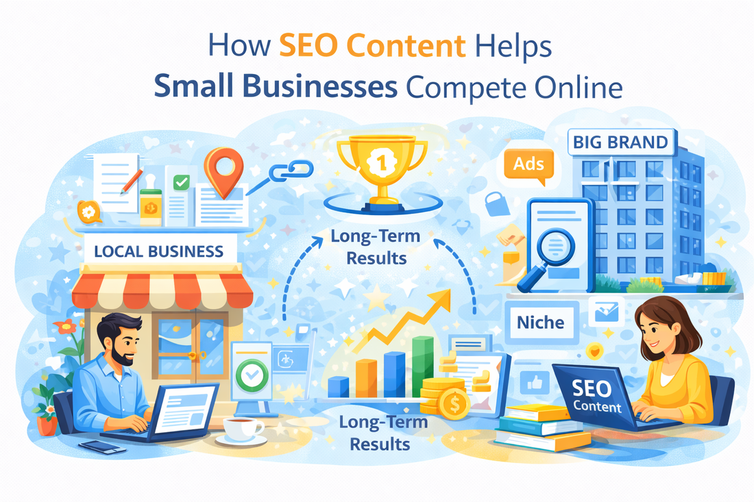 How SEO Content Helps Small Businesses Compete Online