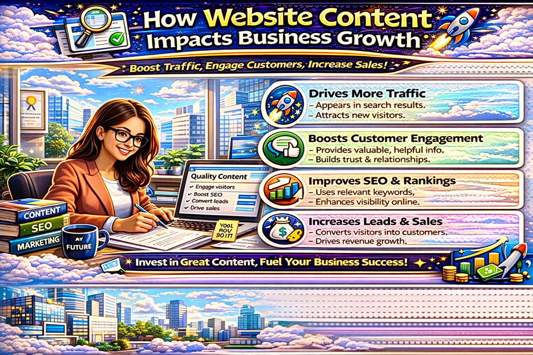 How Website Content Impacts Business Growth