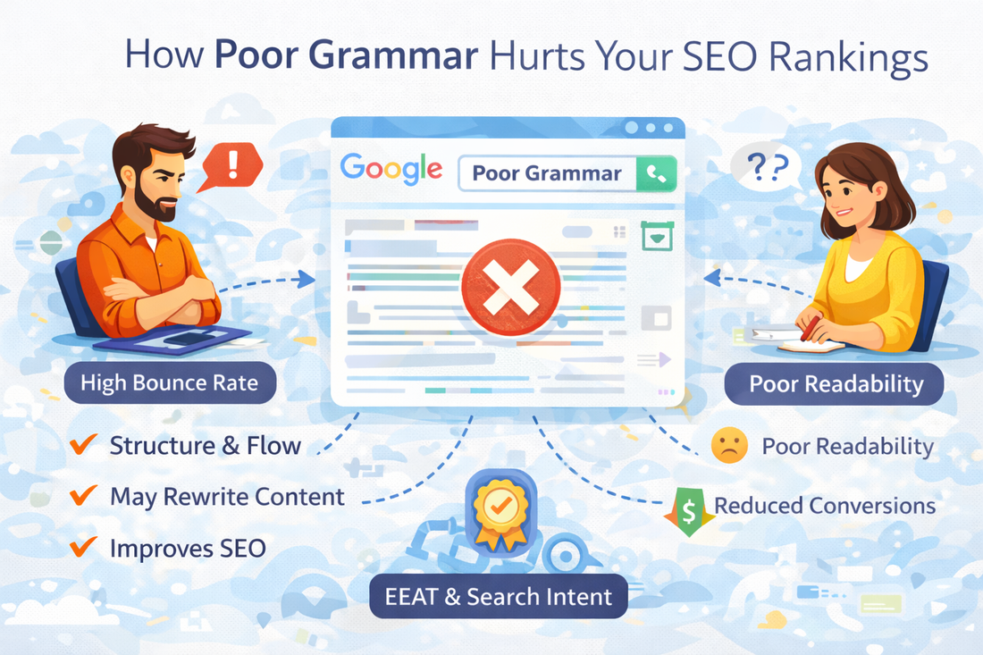 How Poor Grammar Hurts Your SEO Rankings