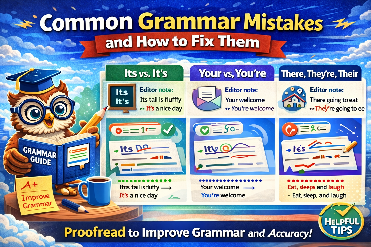 Common Grammar Mistakes and How to Fix Them