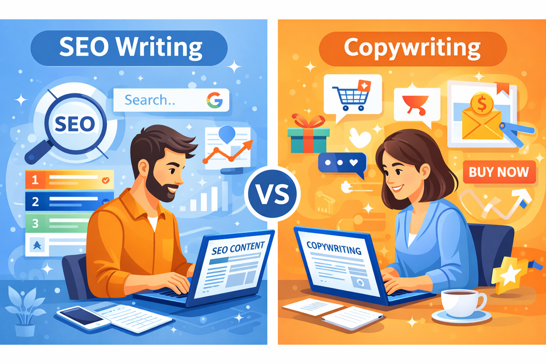 SEO Writing vs Copywriting: Key Differences Explained