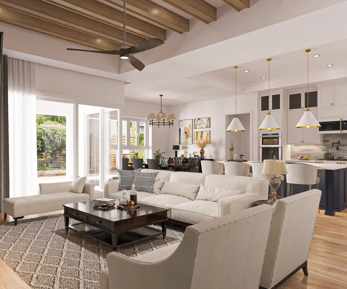 I will design and render realistic 3d interior, exterior, floor plan ...