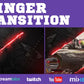 I will create stinger transition screen for kick twitch youtube gaming