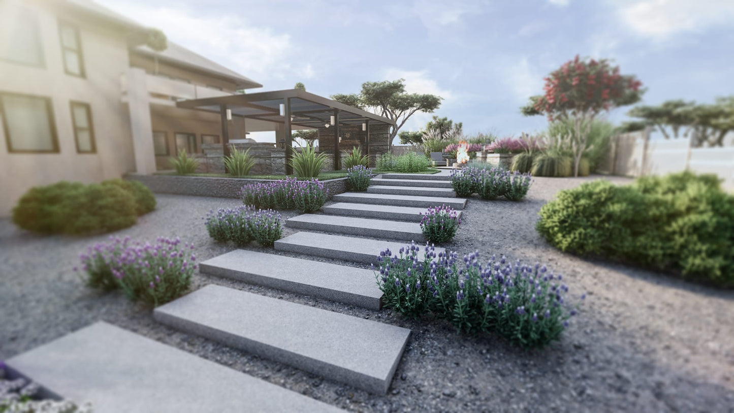 I will design your landscape, backyard, garden, patio and hardscape
