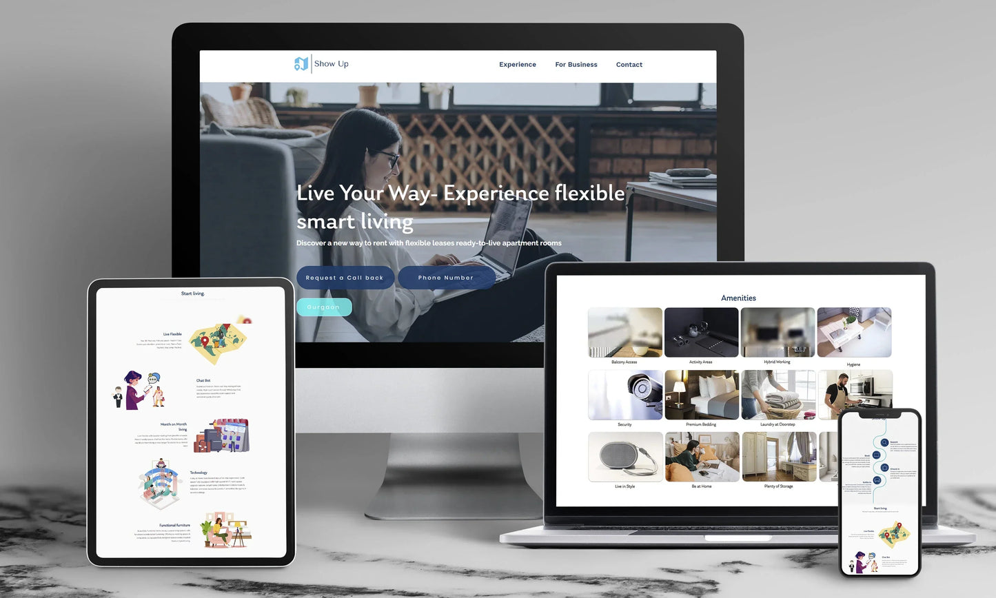 I will design or redesign professional wix, squarespace website (1 page)