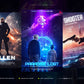 I will design a professional movie poster