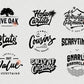 I will do modern text, font logo and custom typography, lettering, hand drawn design
