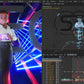 I will create animation with your 3d character-No rigging