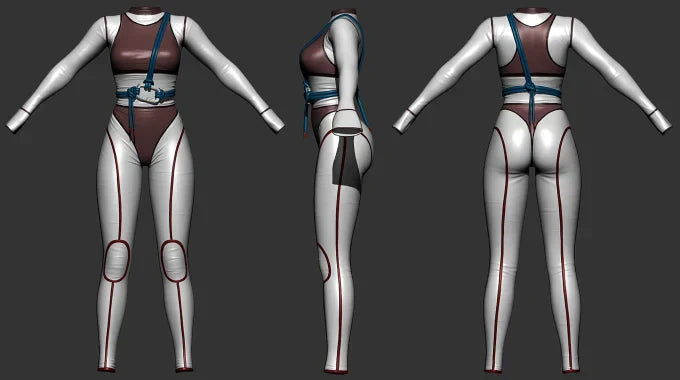 I will make your 3d clothing shoes for sansar, second life and sims