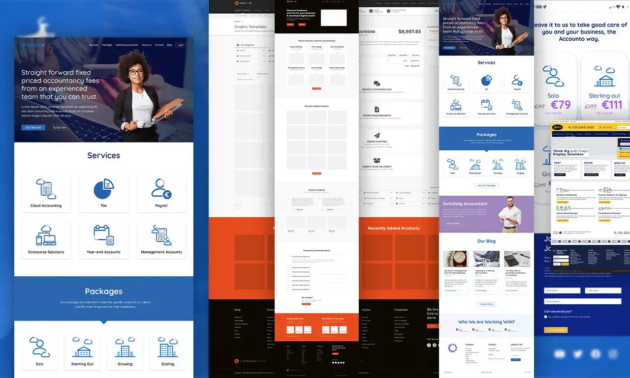 I will design, redesign, or create your godaddy website (5 pages)