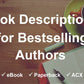 I will craft a captivating and compelling book description (upto 350 words)
