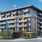 I will create one 3d model and render exterior with landscape