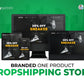 I will create a branded one product shopify dropshipping store (10 pages)
