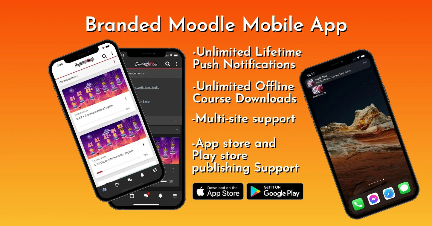 I will customize moodle mobile app