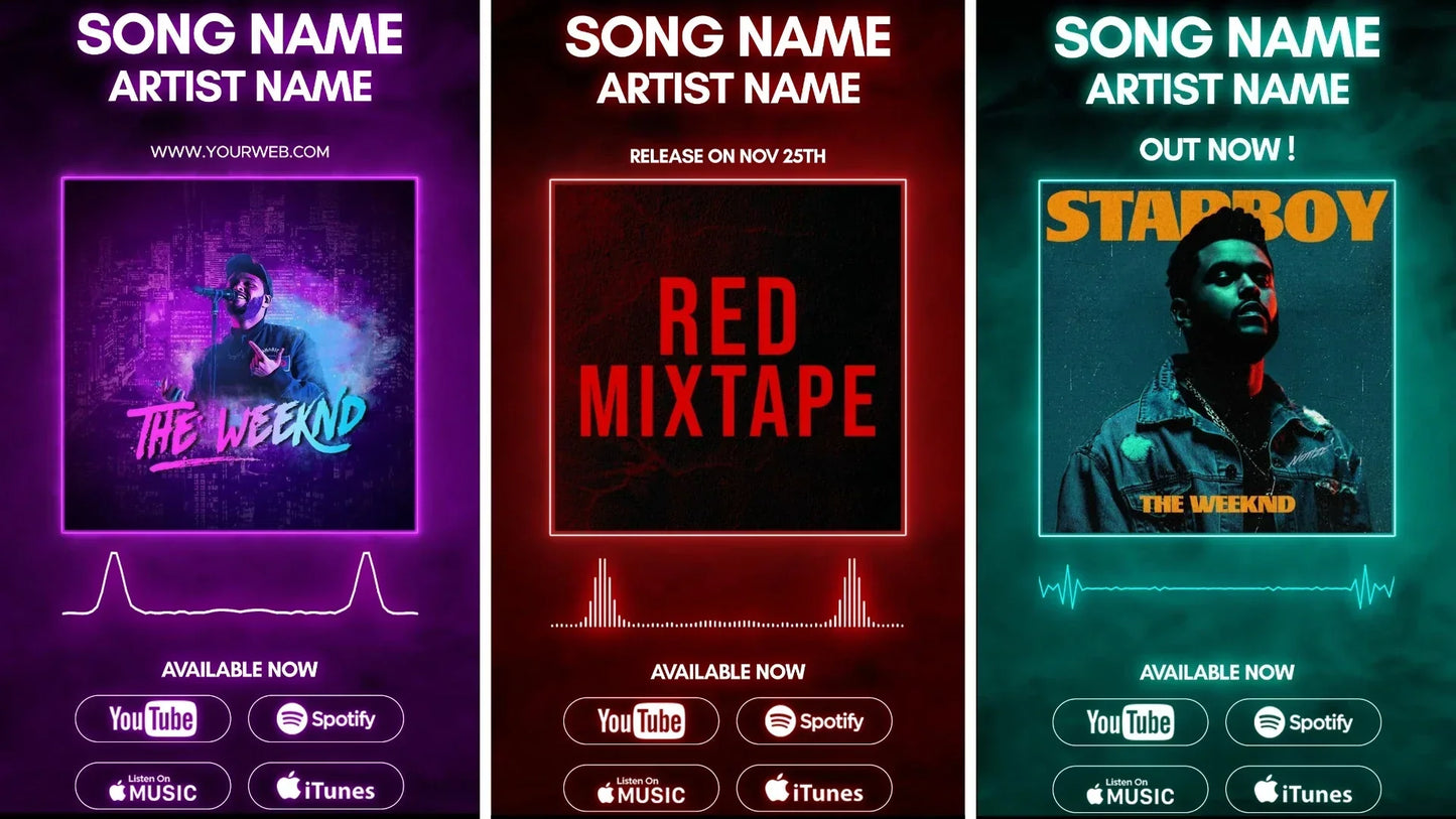 I will create unique music promo audio spectrum or music visualizer-360 seconds running time