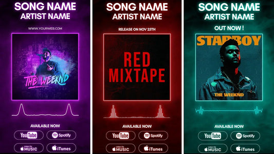 I will create unique music promo audio spectrum or music visualizer-360 seconds running time