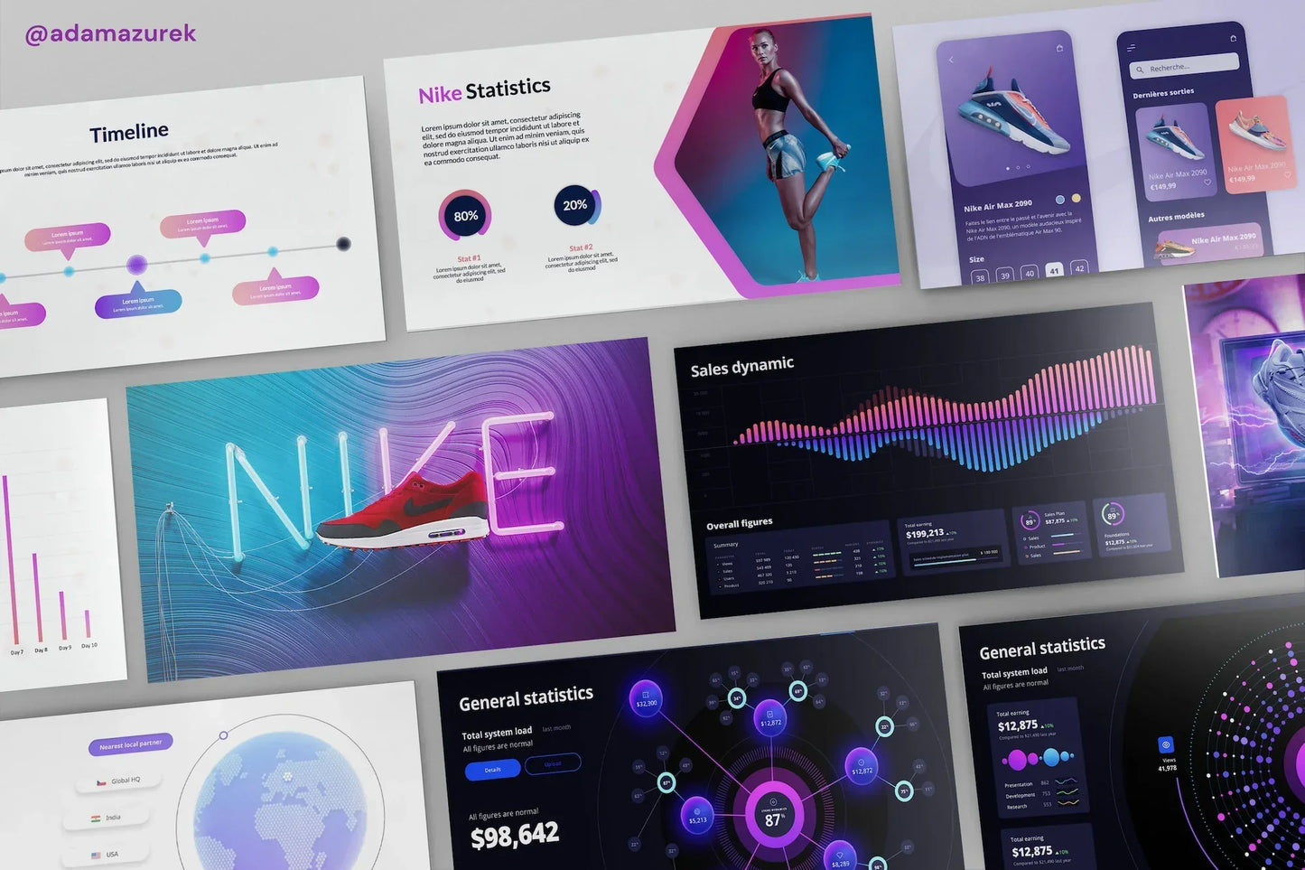 I will design a pitch deck powerpoint presentation (Upto 10 slides)
