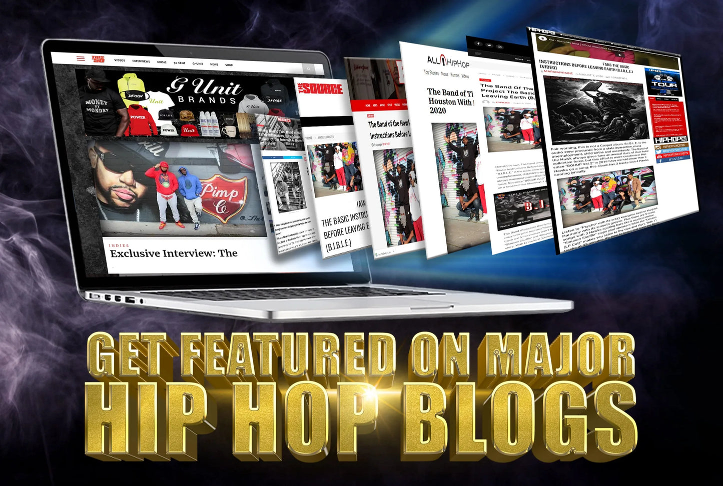 I will promote your music on a major hip hop music blog or magazine