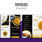 I will design a clean professional trifold or bifold brochure