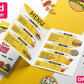 I will professionally design a flyer, brochure, packaging design and menu cards