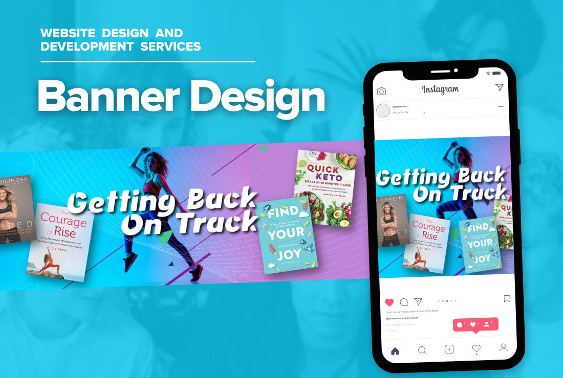 I will create an eye catching banner design