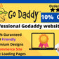 I will design or redesign stunning godaddy website or godaddy ecommerce store (5 pages)