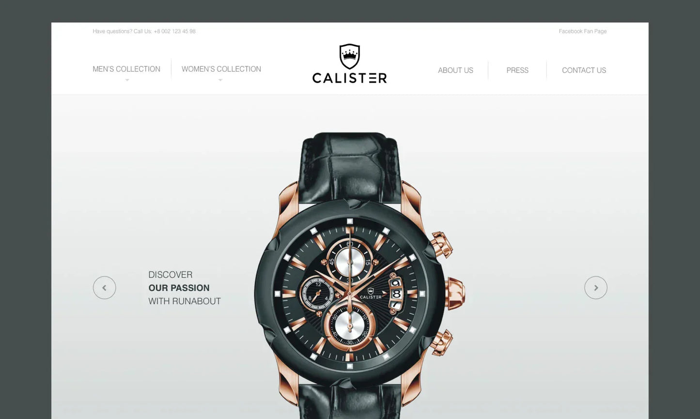 I will create luxury and premium website - 1 page