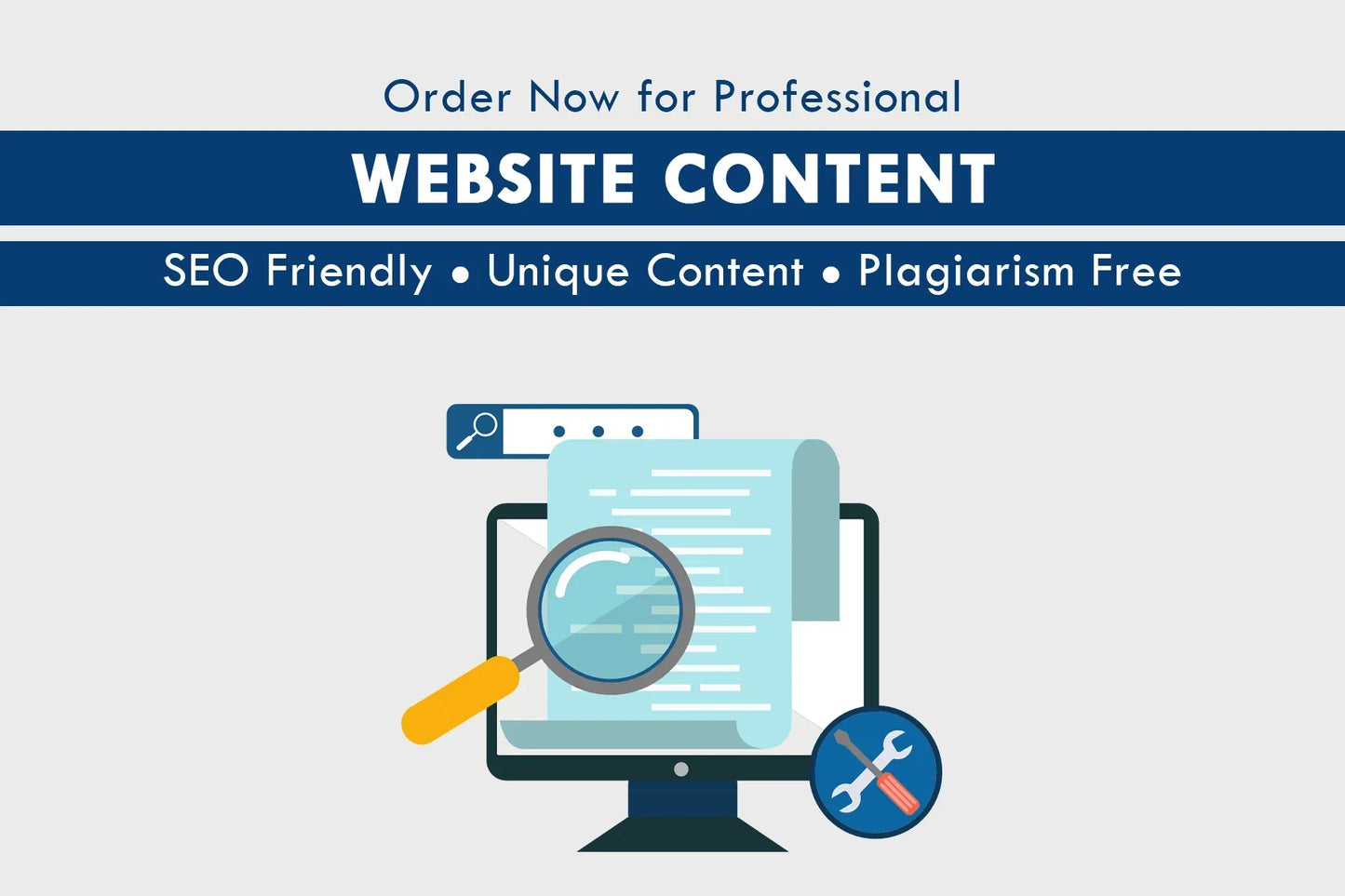 I will be your SEO website content writer (500 words per page)