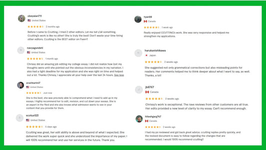 I will proofread and edit your personal statement or college admissions essay (upto 10000 words)