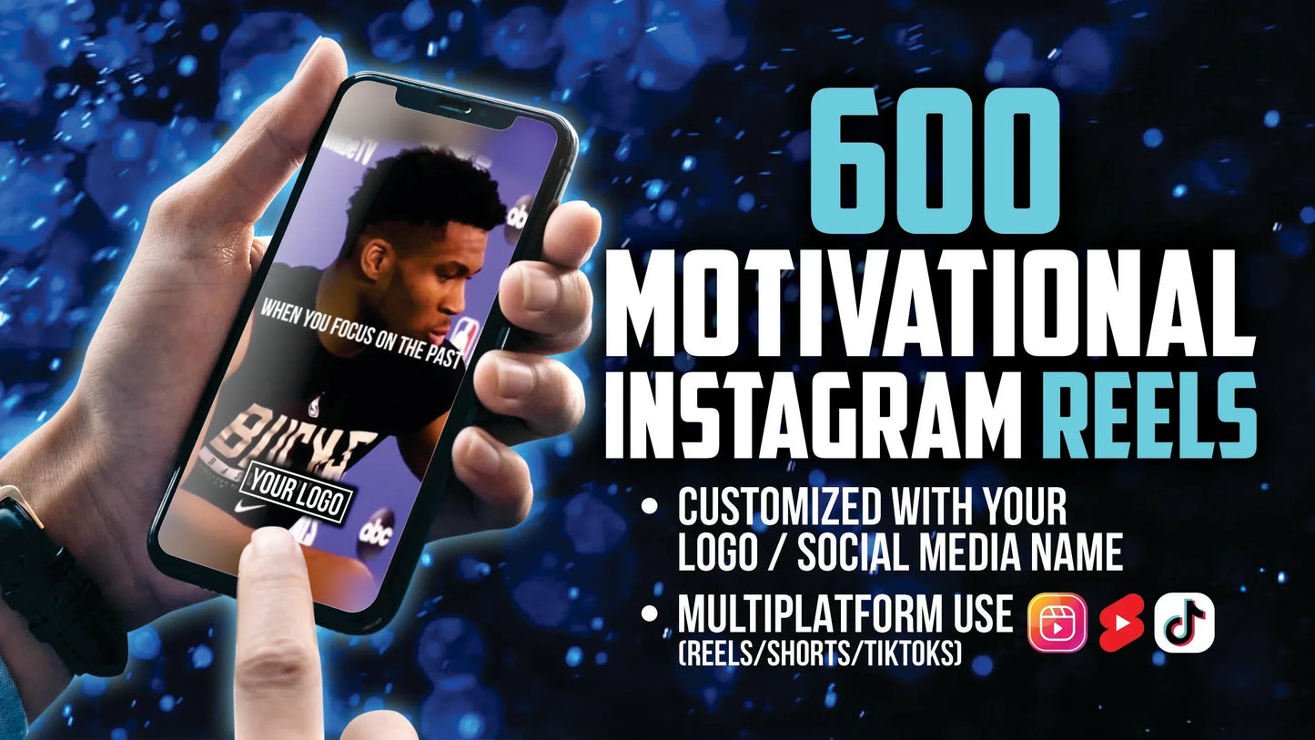 I will create motivational reels youtube shorts tiktok-1 video(70 versions)